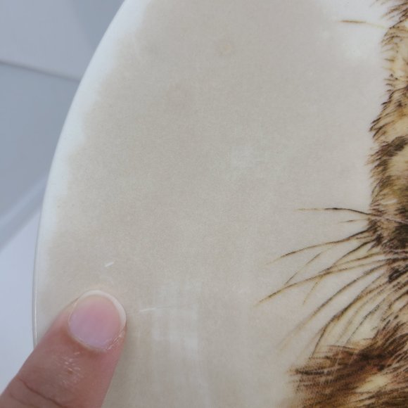 1983 Kern Collectibles 'Morrie' Kitty Cats Plate by Leo Jansen - Picture 5 of 6